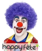 Perruque mauve clown, image 1