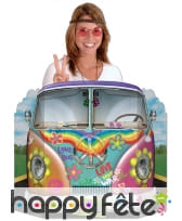 Passe-tête bus hippie
