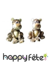 Peluche tigre ou léopard