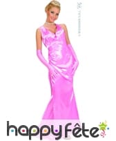 Robe de princesse rose