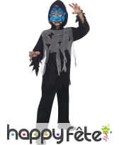 Robe et masque vampire enfant