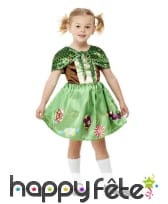 Robe verte de Gretel pour tout petit