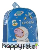 Sac à dos George en tissu, Peppa Pig