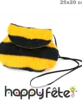 Sac à main abeille en peluche