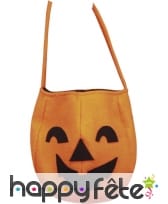 Sac citrouille halloween