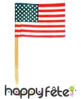 Sachet de 144 mini drapeaux américains