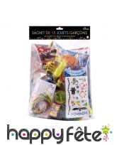 Sachet de 15 jouets pour garçon