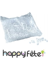 Sachet de 1kg de glace pilée décorative