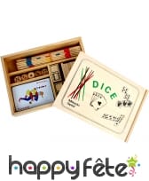 Set de 4 jeux en bois