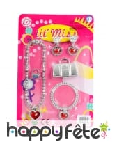 Set de bijoux enfant tit miss