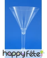 Sachet de verres à cocktail pied cristal, image 1