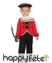 Tenue de capitaine pirate pour bébé