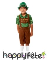 Tenue de Hansel marron et vert pour tout petit