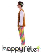 Tenue de Hippie multicolore pour homme, image 1