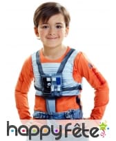 T-shirt de Luke Skywalker pilote pour enfant