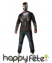 T-shirt et masque de Crossbones pour homme