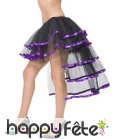 Tutu violet avec trainée