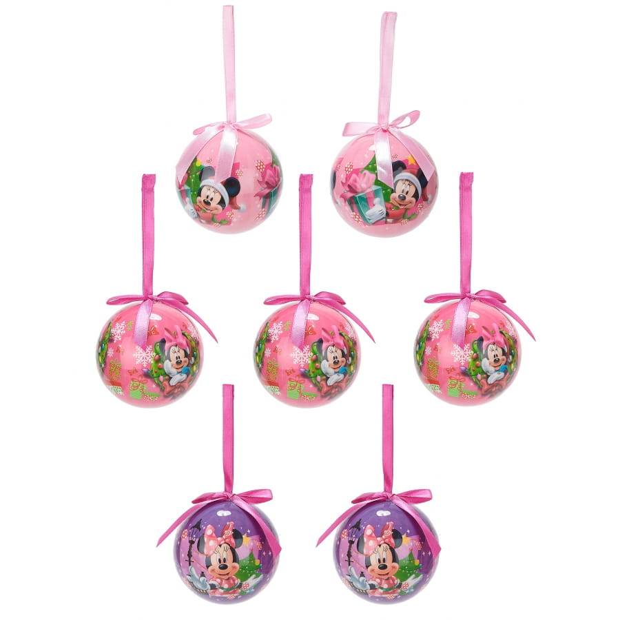 7 Boules De Noël Minnie Mouse 75cm