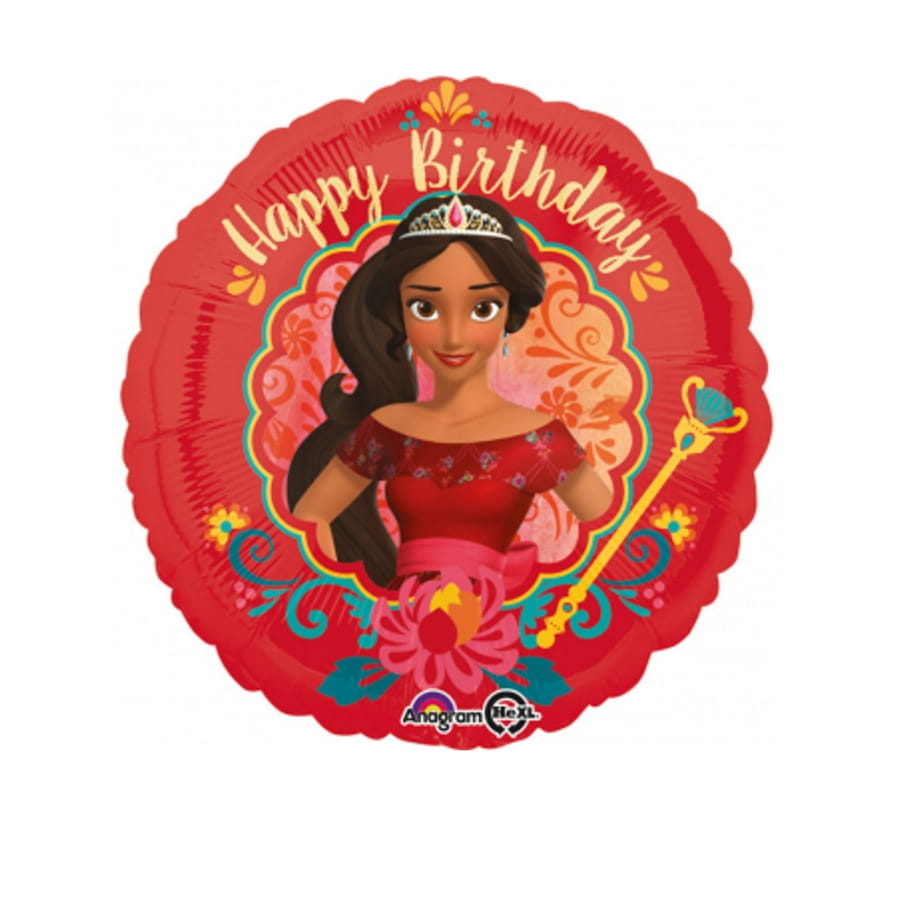 Ballon Anniversaire D Elena D Avalor Rond 43 Cm