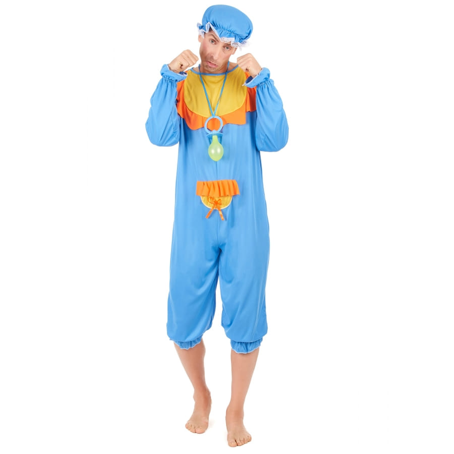 Costume Bleu De Grand Bebe Pour Adulte