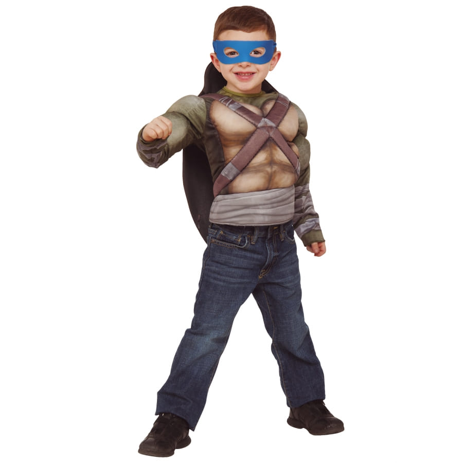 Costume Chest musculaire Tortugas Ninja 2 Enfants 