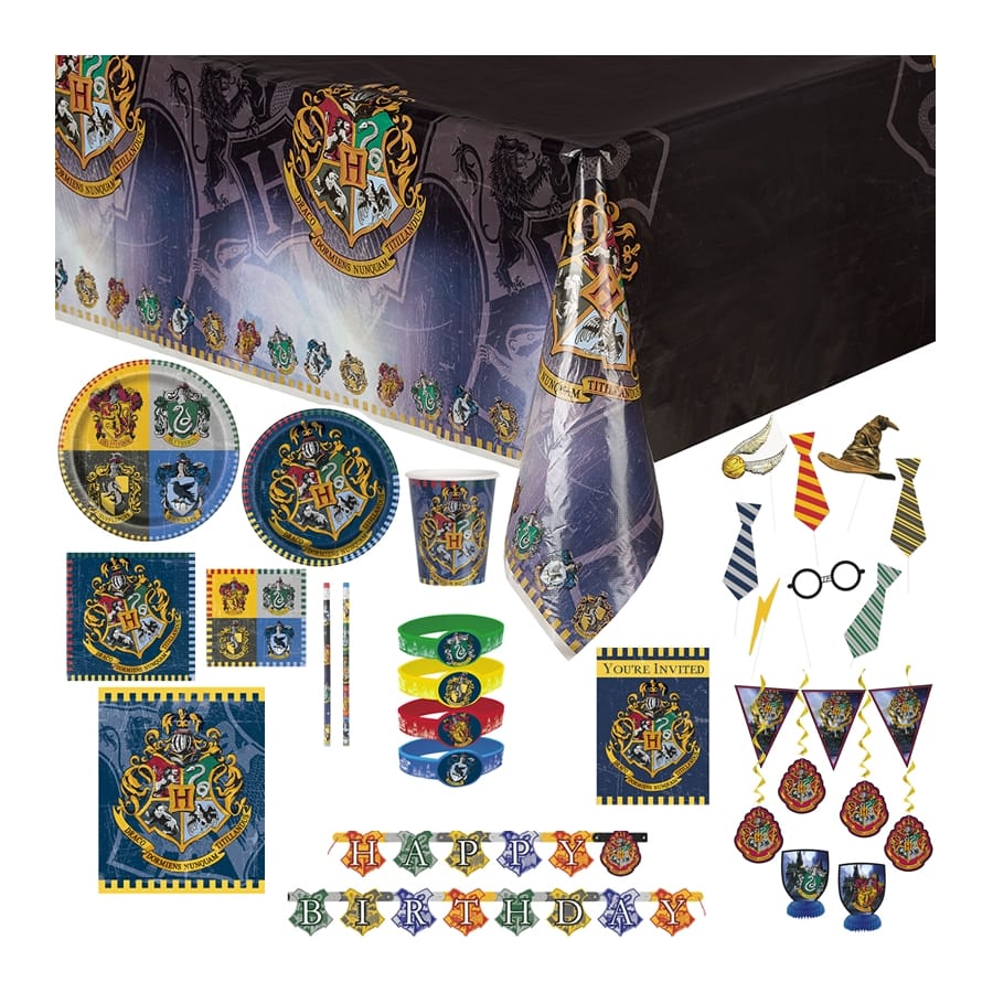 Décorations d'Anniversaire Harry Potter - Fanion + Accessoires
