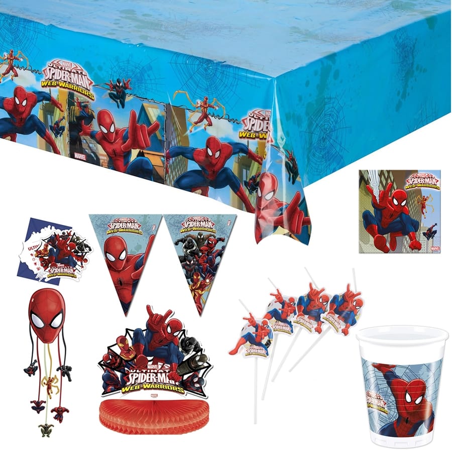 Decoration Spiderman D Anniversaire