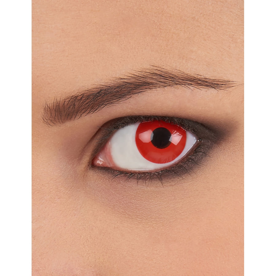 Lentilles fond rouge