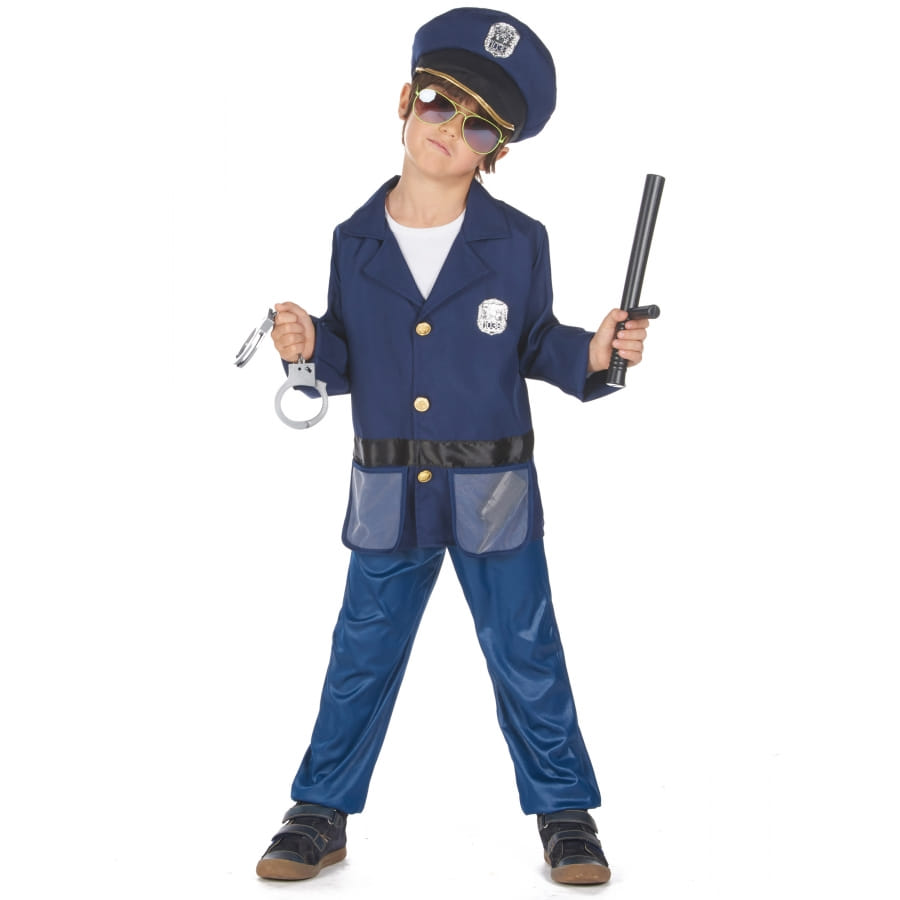 Panoplie Agent de Police Fille 5 6 ans Costume de deguisement