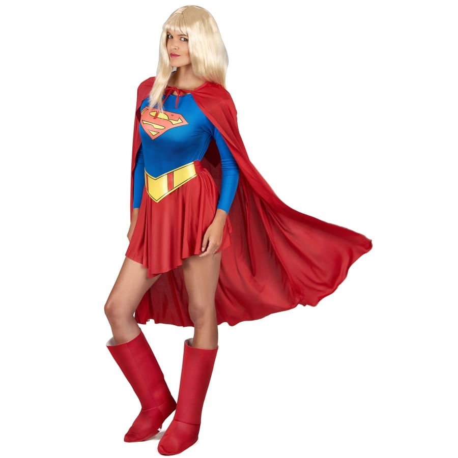 Tenue de supergirl pour femme adulte