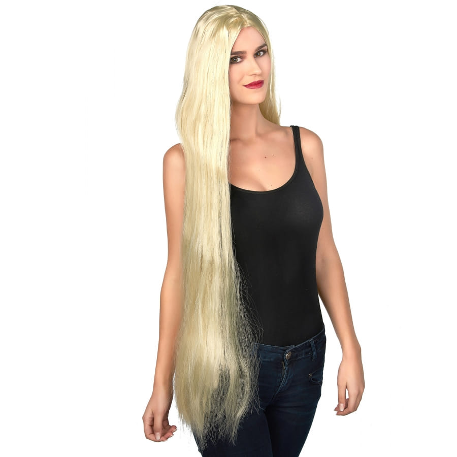 longue perruque blonde